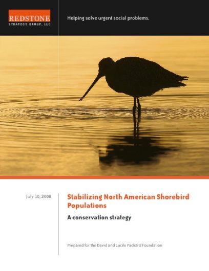 Stabilizing North American Shorebird Populations