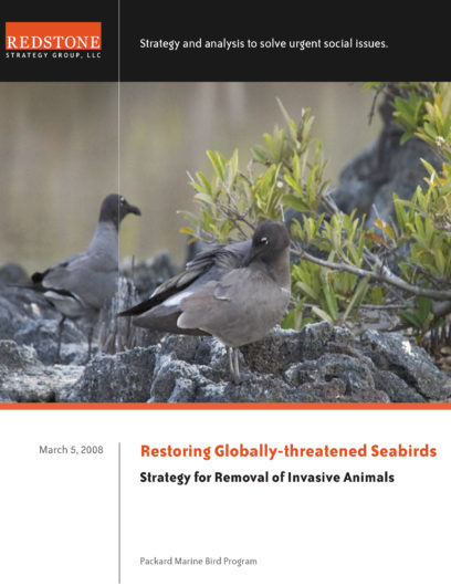 Restoring Globally-threatened Seabirds