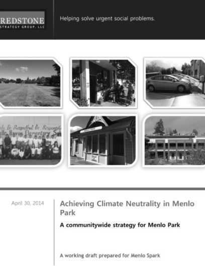 Achieving Climate Neutrality in Menlo Park