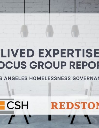 CGLA Lived Expertise Focus Group Report